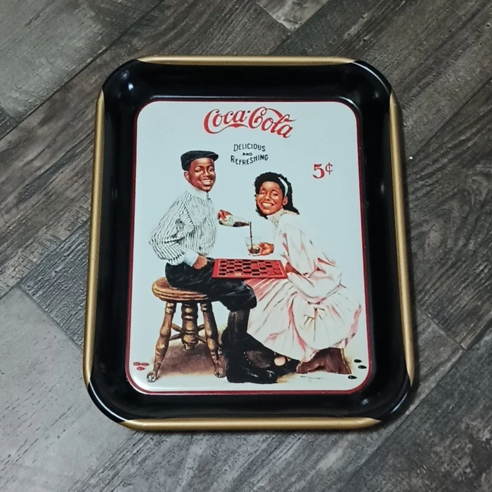 Vintage Coca-Cola Serving Tray titled 